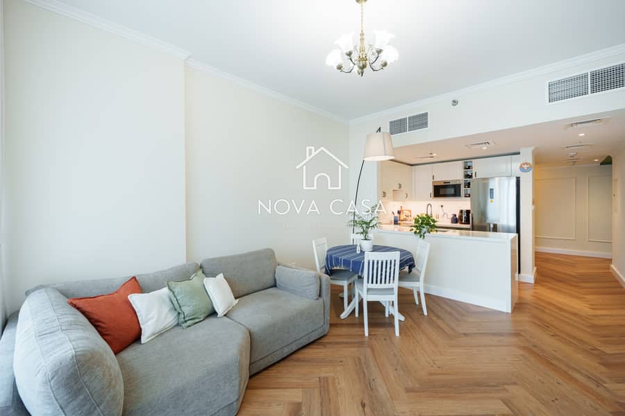 Upgraded 1-bedroom duplex in Jumeirah Bay X1, JLT — main photo